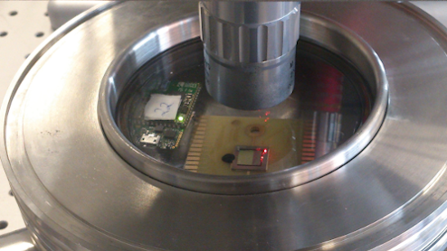 Laser vibration measurement for testing micro-mechanical MEMS