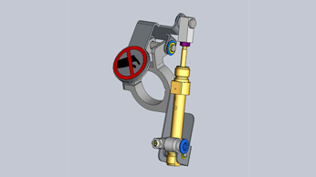 Vibrometer accessory pneumatic beam shutter Vibrometer accessory pneumatic beam shutter