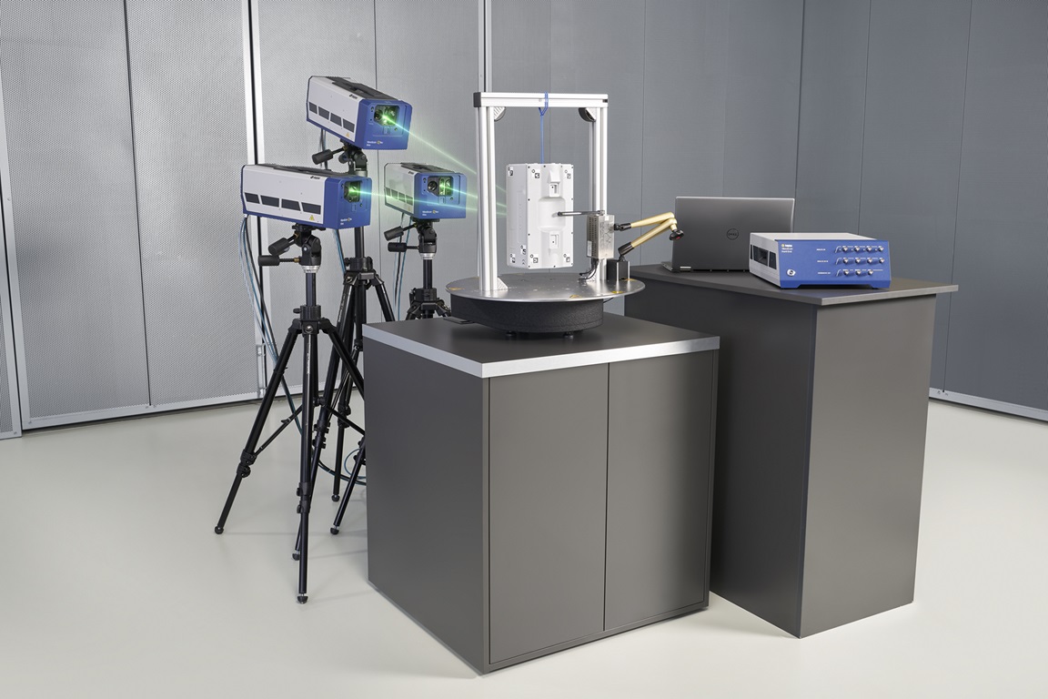 Automated modal tests with RotoVib Automated modal tests with RotoVib