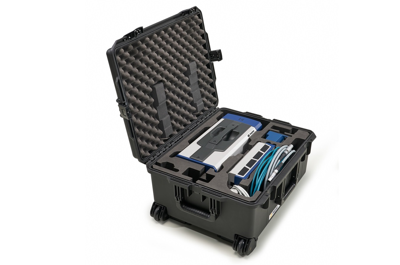 VibroScan QTec passt in einen Koffer und ist immer dabei VibroScan QTec passt in einen Koffer und ist immer dabei