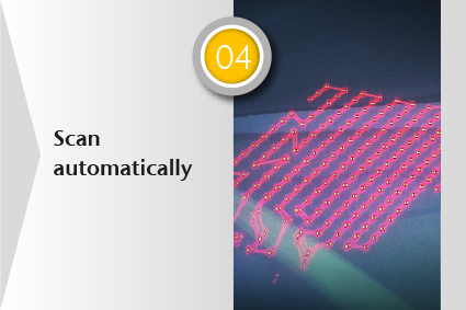 Product development phase 04: Automatic laser scanning Product development phase 04: Automatic laser scanning