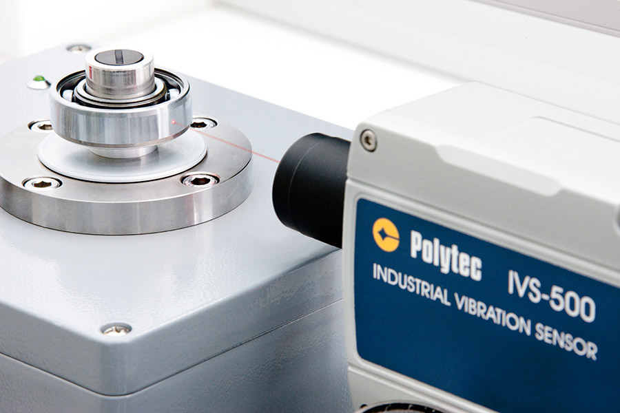 Laser-based, non-contact resonance testing on bearings Laser-based, non-contact resonance testing on bearings