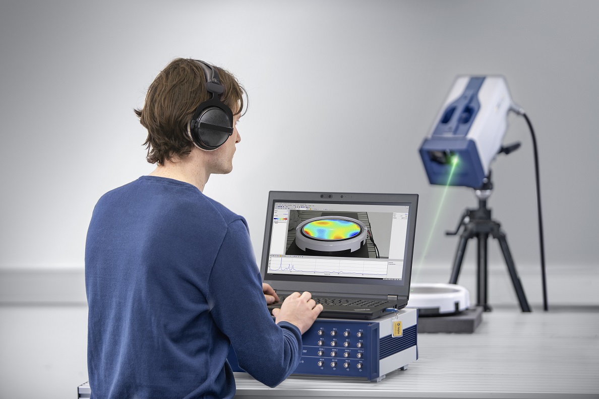 PSV QTec Scanning Vibrometer for acoustic and experimental modal analysis