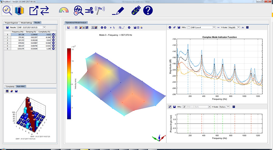 PolyWave software for operational modal analysis PolyWave software for operational modal analysis