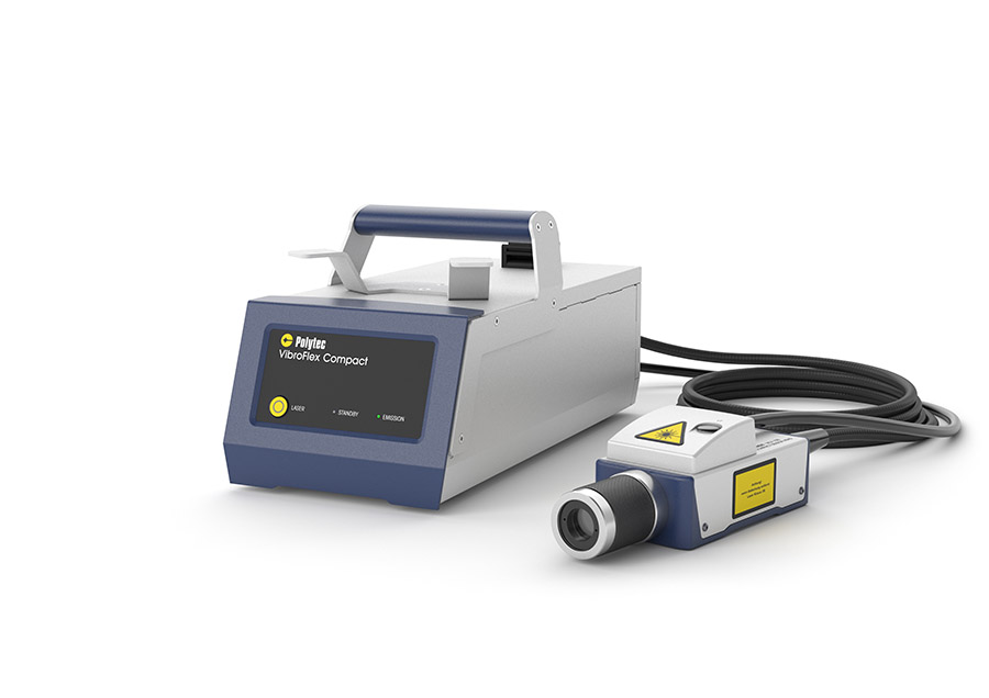 Vibrometry products VibroFlex modular laser vibration measurement