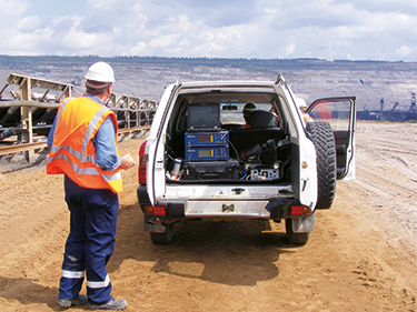 Noise analysis on conveyor belts from a distance preventing downtime Noise analysis on conveyor belts from a distance preventing downtime