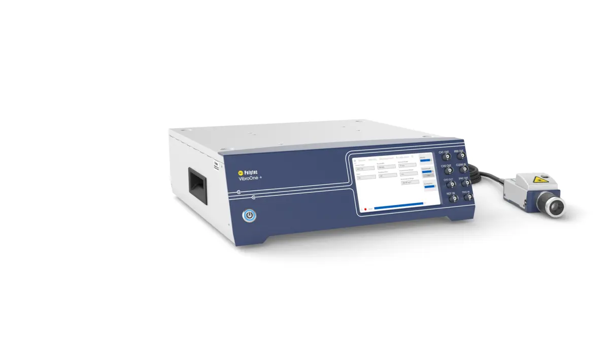 Vibrometry products – VibroOne® compact laser vibration sensor