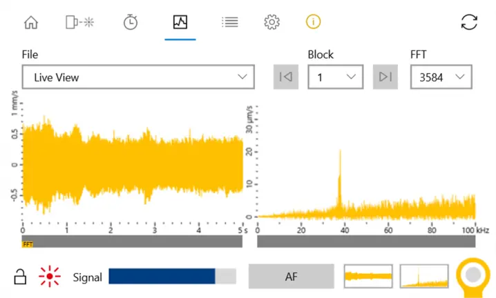 統合されたデータレコーダとオンボードでの測定データのモニタリング、Webブラウザ経由でも可能